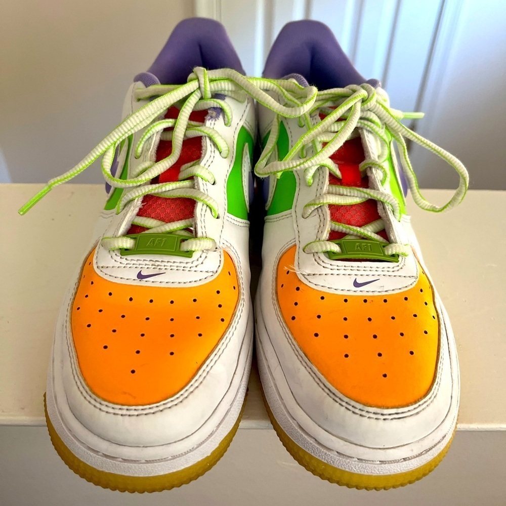 Nike Air Force 1 LV8 GS 'Fruit Colors' size 5 - Picture 4 of 9